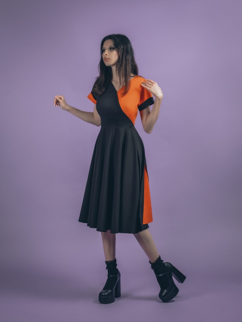 Lively Ghosts The Great Pumpkin Dress - Picture 2 of 12